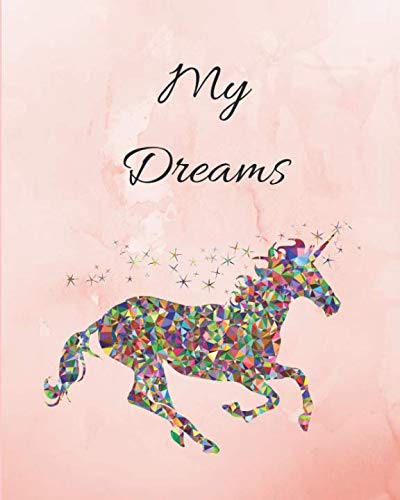 Beispielbild fr My Dreams: Unicorn Journal Notepad with Blank Pages for Creative Writing zum Verkauf von Revaluation Books