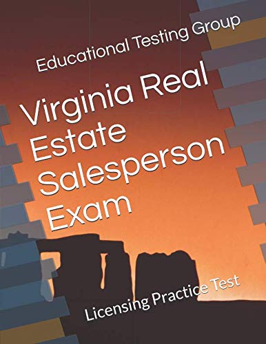 Stock image for Virginia Real Estate Salesperson Exam: Licensing Practice Test for sale by Revaluation Books