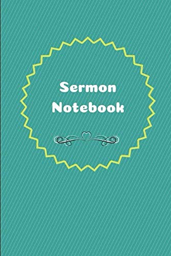 Beispielbild fr Sermon Notebook: Perfect Note-taking Tool for Church, Conferences and other Religious Meetings zum Verkauf von Revaluation Books
