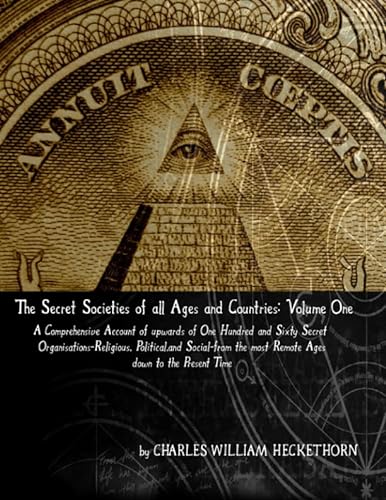 Beispielbild fr The Secret Societies of all Ages and Countries: Volume One zum Verkauf von Revaluation Books