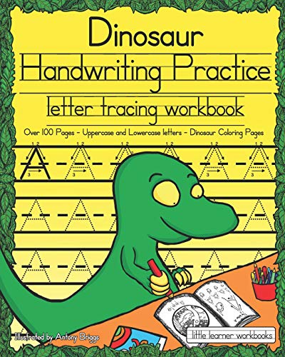 Stock image for Dinosaur Handwriting Practice: Letter Tracing Workbook (Little Learner Workbooks) for sale by Gulf Coast Books
