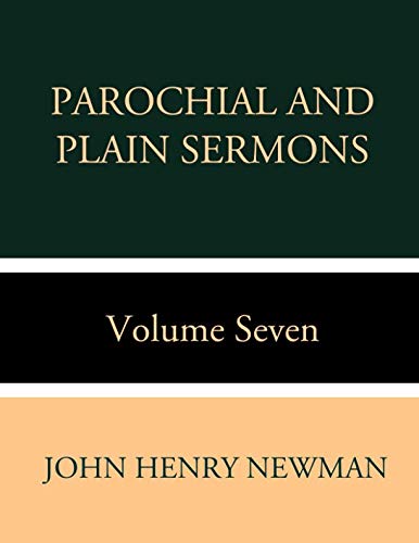 Stock image for Parochial and Plain Sermons Vol. VII for sale by Revaluation Books