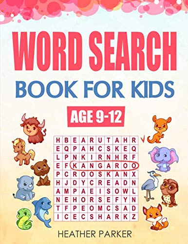 Stock image for Word Search Book For Kids Age 9-12 for sale by Revaluation Books