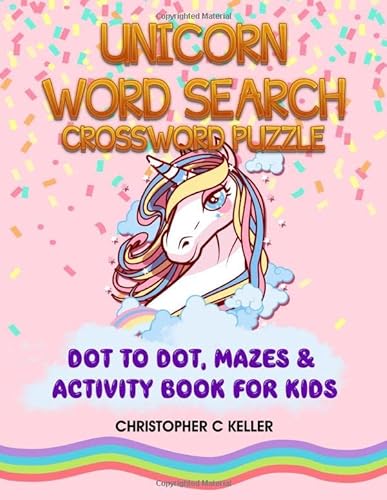 9781790658756: Unicorn Word Search Crossword Puzzle: Activity Book for Kids (Unicorn Series)