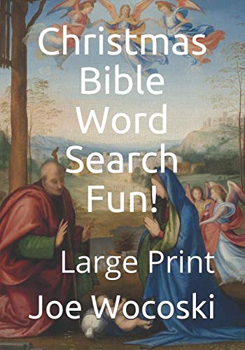 9781790861385: Christmas Bible Word Search Fun!: Large Print