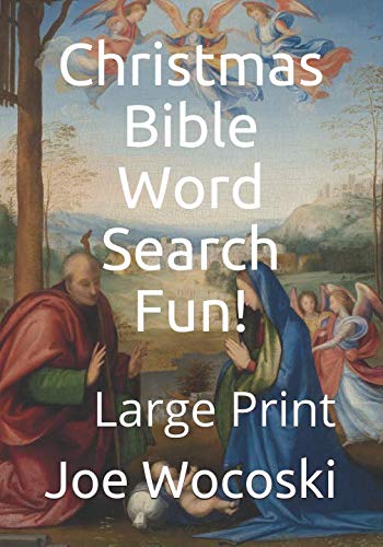 Stock image for Christmas Bible Word Search Fun!: Large Print (Bible Word Search Books   Large Print New Testament) for sale by Revaluation Books