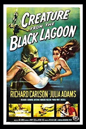 Stock image for Creature From The Black Lagoon Retro Movie Poster Journal: Vintage Horror Movie Notebook for sale by SecondSale