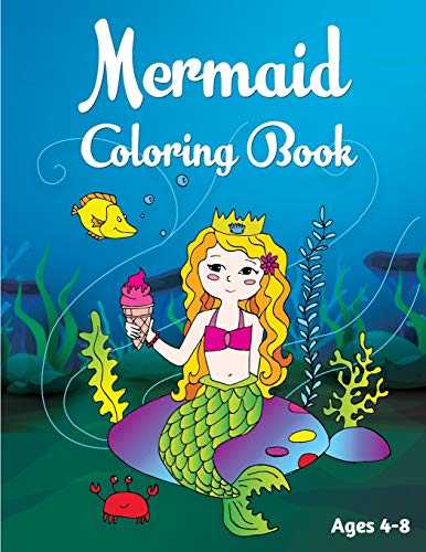 Imagen de archivo de Mermaid Coloring Book: Ages 4-8 a la venta por SecondSale