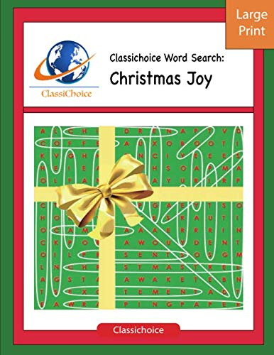 Beispielbild fr Classichoice Word Search: Christmas Joy, Large Print zum Verkauf von Revaluation Books