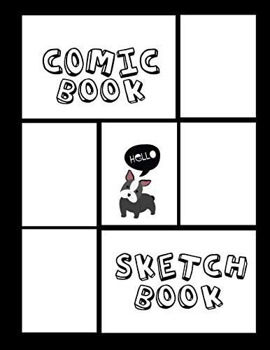 Beispielbild fr Comic Book sketch book: Blank Comic Book For Kids, Draw your own Comic , Comic Journal Notebook zum Verkauf von Revaluation Books