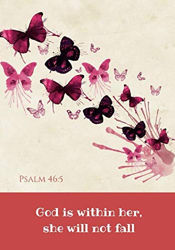 Beispielbild fr Psalm 46:5 God is within her, she will not fall: Journal notebook with Bible Verse, Christian faith inspired, for writing, taking notes, inspiration, jotting ideas, scripture, bible study, prayers, conversations with God, dreams, visions and so much more zum Verkauf von Revaluation Books