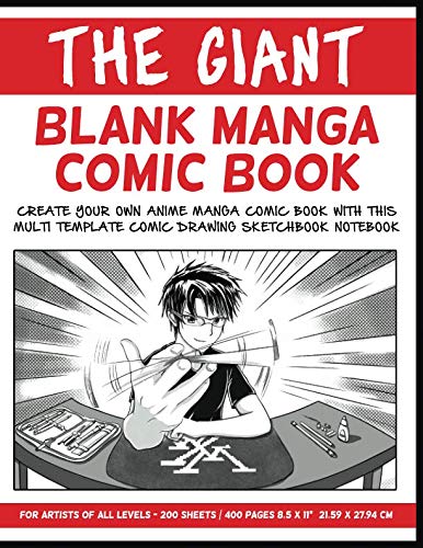  Blank Manga Book: For Anime & Manga Drawing, Sketchbook, Drawing  Supplies Create Your Own Anime Manga Comics, Variety of Templates For Anime  Drawing - Great for Beginners: 9781725931367: Mama, Metaphysics: Books