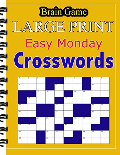 Stock image for Large Print Easy Monday Crosswords: Large Print Crosswords for sale by Revaluation Books