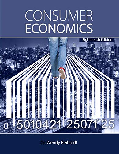 Beispielbild fr Consumer Economics zum Verkauf von BooksRun