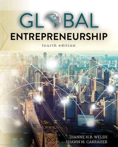 Beispielbild fr Global Entrepreneurship zum Verkauf von BooksRun