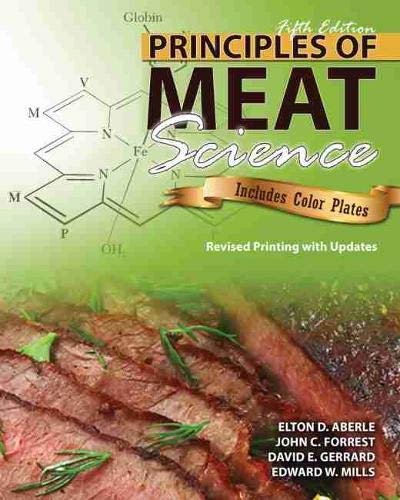 Imagen de archivo de Principles of Meat Science a la venta por SecondSale