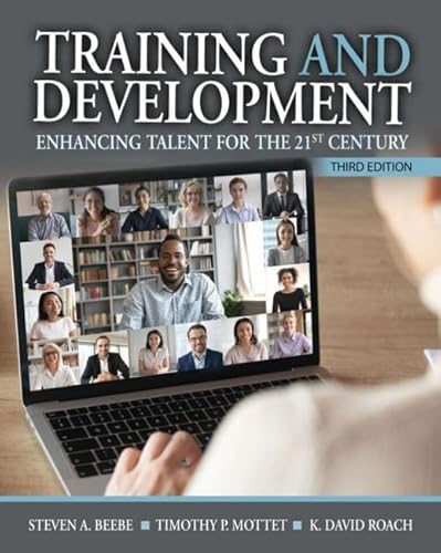 Stock image for Training and Development: Enhancing Talent for the 21st Century for sale by GF Books, Inc.