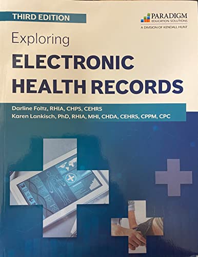 Stock image for Exploring Electronic Health Records for Nursing (Text Only) 3rd Edition for sale by Toscana Books