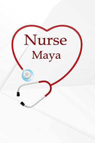 Imagen de archivo de Nurse Maya: Personalized Name Notebook Journal Diary Sketchbook With 120 Lined Pages 6"x9" [Soft Cover ] a la venta por booksXpress