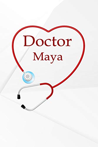 Imagen de archivo de Doctor Maya: Personalized Name Notebook Journal Diary Sketchbook With 120 Lined Pages 6"x9" [Soft Cover ] a la venta por booksXpress