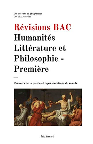 Beispielbild fr Rvisions BAC Humanits Littrature et Philosophie: Premire zum Verkauf von medimops