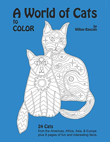 Stock image for A World of Cats: to Color (Coloring the World) for sale by Lucky's Textbooks