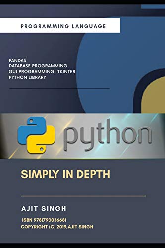 Stock image for Python Simply In Depth for sale by PBShop.store US