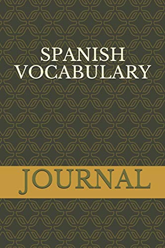 Imagen de archivo de Spanish: Vocabulary Journal a la venta por Revaluation Books
