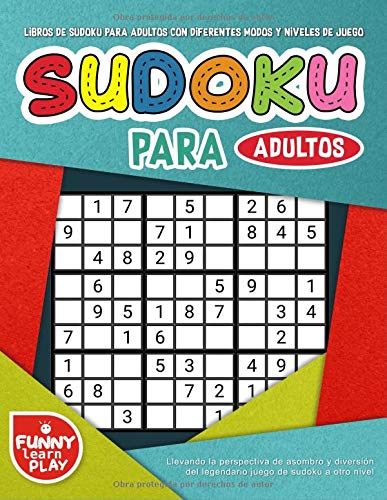 Stock image for Libros de Sudoku para adultos: con diferentes modos y niveles de juego (sudoku libro) for sale by Revaluation Books