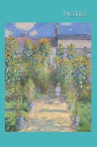 Beispielbild fr Notes: 6 x 9 in. Seyes French-ruled Notebook Claude Monet The Artists Garden at Vtheuil zum Verkauf von Revaluation Books