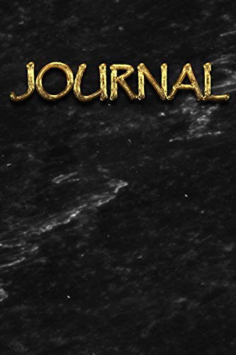 Stock image for JOURNAL: Black Marble & Gold Softcover Note Book Diary | Lined Writing Journal Notebook | Pocket Sized | 100 Pages | Journal Books for sale by Revaluation Books