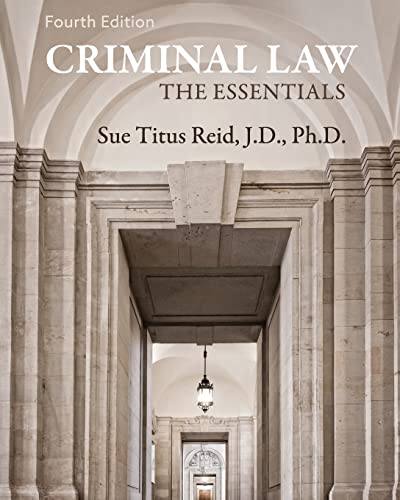 9781793552662: Criminal Law: The Essentials