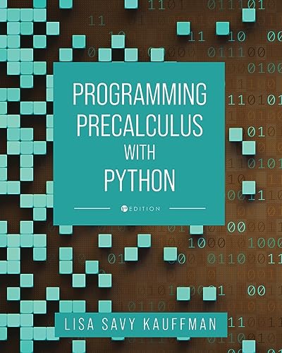 9781793568960: Programming Precalculus with Python