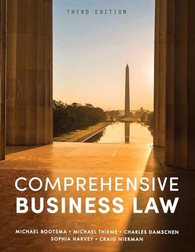 Stock image for Comprehensive Business Law for sale by Revaluation Books