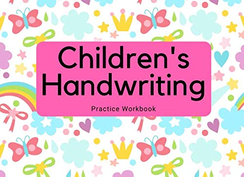 Stock image for Children's Handwriting Practice Workbook: Alphabet and Numbers Trace, Write, Copy | 100 Pages | 8.5  x 6   Small Workbook For Pre-School & Kindergarten (Childrens Learning) for sale by ThriftBooks-Dallas