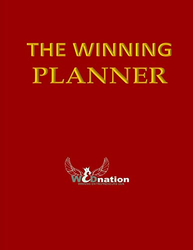 Stock image for The Winning Planner: A 2-in-1, 90-Day Planner and Journal. Your Best Personal Organizer/Planner to bear Overwhelm and Procrastination (Red) for sale by Revaluation Books