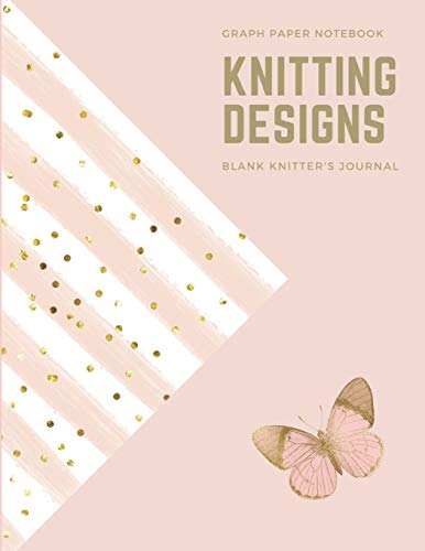 Stock image for Graph Paper Notebook: Knitting Designs, Blank Knitter's Journal for sale by Revaluation Books