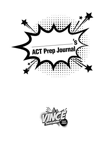 Imagen de archivo de ACT Prep Journal a la venta por Revaluation Books