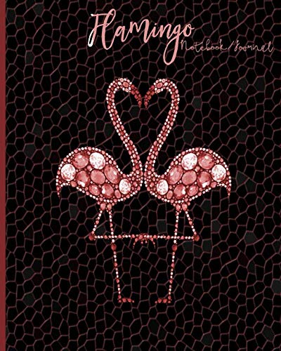 Stock image for Flamingo Notebook/Journal: Tropical Love Birds, Flamingo Heart for sale by Revaluation Books