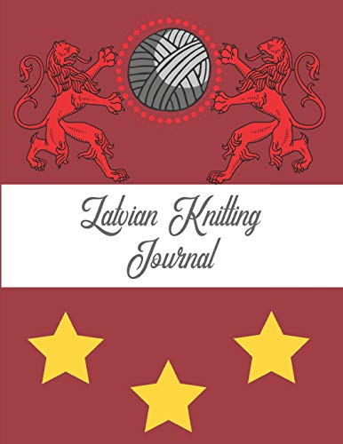 9781794260009: Latvian Knitting Journal: Blank Knitter's Book, Graph Paper Notebook