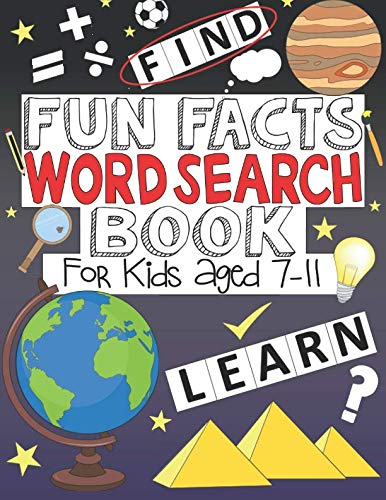 Stock image for Fun Facts Word Search Book: For Kids Aged 7-11 for sale by WorldofBooks