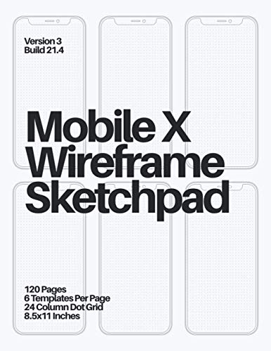 Stock image for Mobile X Wireframe Sketchpad: White for sale by Save With Sam