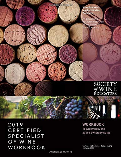 Beispielbild fr 2019 Certified Specialist of Wine Workbook zum Verkauf von Books of the Smoky Mountains
