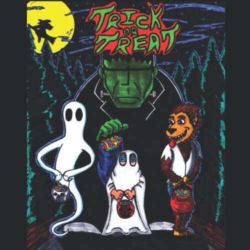 Imagen de archivo de Trick Or Treat: A Shawn Hudson Cartoons Coloring Book a la venta por Revaluation Books