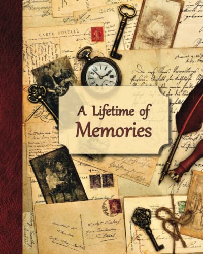 Imagen de archivo de A Lifetime of Memories: A guided journal for your Grandma, Grandpa or parent to record their memories and life experiences (Gift for Grandparents and Parents) a la venta por Blue Vase Books
