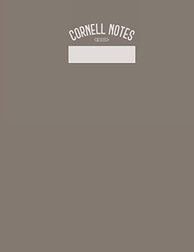 Stock image for Cornell Notes: college and high school cornell notebook for sale by Revaluation Books