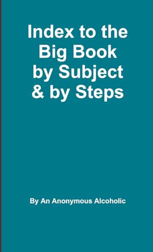 Stock image for Index to the Big Book by Subject and by Steps for sale by GF Books, Inc.