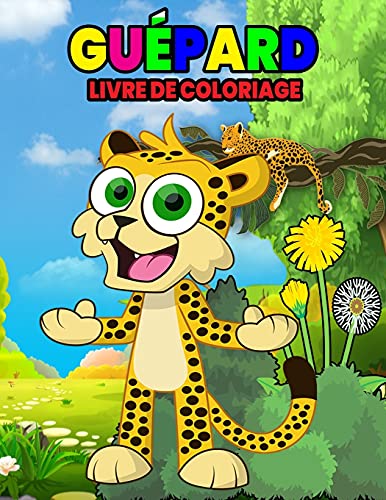 Beispielbild fr Gu pard Livre de Coloriage: Livre de coloriage de gu pards pour enfants, garçons et filles, id al pour les enfants et les jeunes qui aiment jouer et s'amuser avec des animaux sauvages zum Verkauf von WorldofBooks