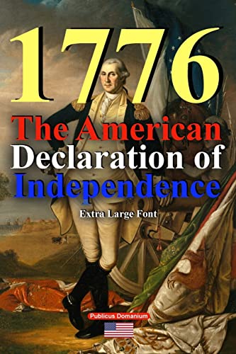 Stock image for 1776 The American Declaration of Independence Extra Large Font for sale by GF Books, Inc.