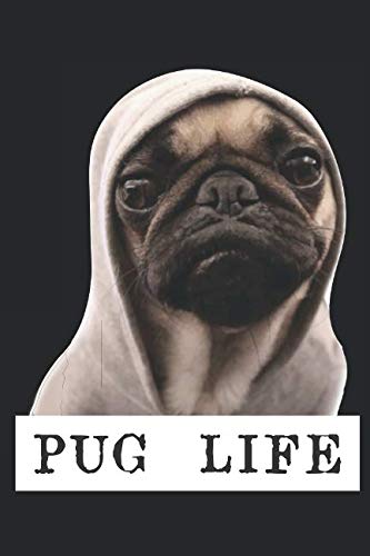 Stock image for Pug Journal - Pug Notebook: with MORE PUGS INSIDE! 6x9 My pug journal for kids or adults with 120+ lined pages for writing for sale by Revaluation Books